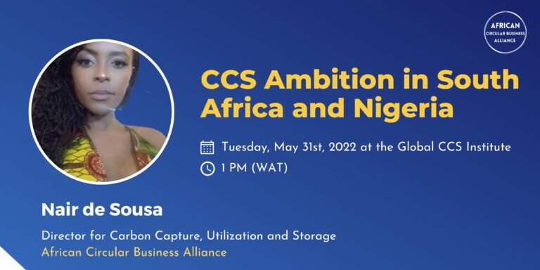 Read more about the article CCS Ambition in South Africa and Nigeria – May 31st, 2022