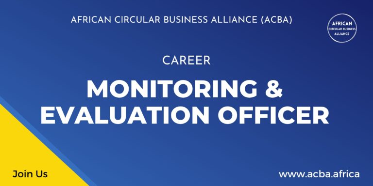 Read more about the article Career: Monitoring & Evaluation Officer