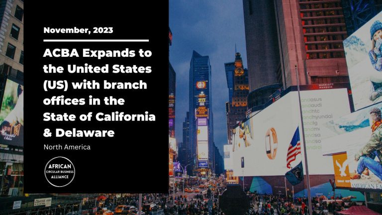 Read more about the article The African Circular Business Alliance (ACBA) Expands to the United States